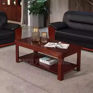 Office Table : Mahogany Executive Coffee Table
