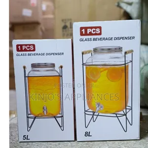 Glass 5litres Juice Dispensers