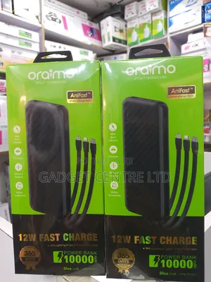 10000mah 12w Original Oraimo Antifast Power Bank