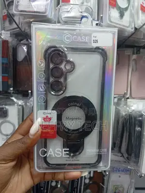 Magnetic Metal Frameless Phone Case for the Samsung Galaxy S25 Ultra