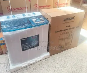 12kgs Vision Plus Twin Tub Washing Machine