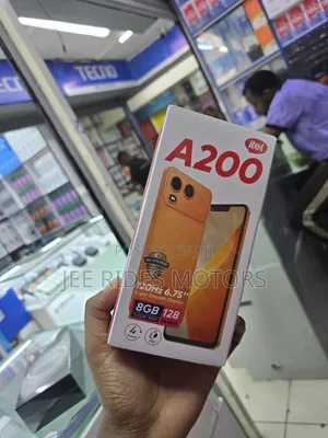 New Itel A200+ 128 GB Silver