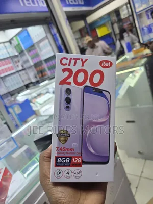 New Itel City 200 128 GB Black
