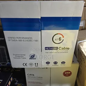 Glink Cat6 305m Ethernet Cable for CCTV and Networking Systems