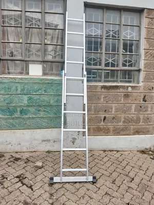 Aluminum Double Extension Ladder 2*6steps