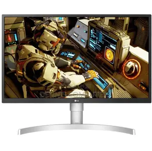 Lg 27" Uhd Monitor, Tilt/Pivot/Height Adjust