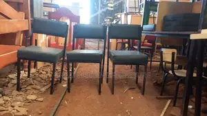 Three Black Caterina Chairs