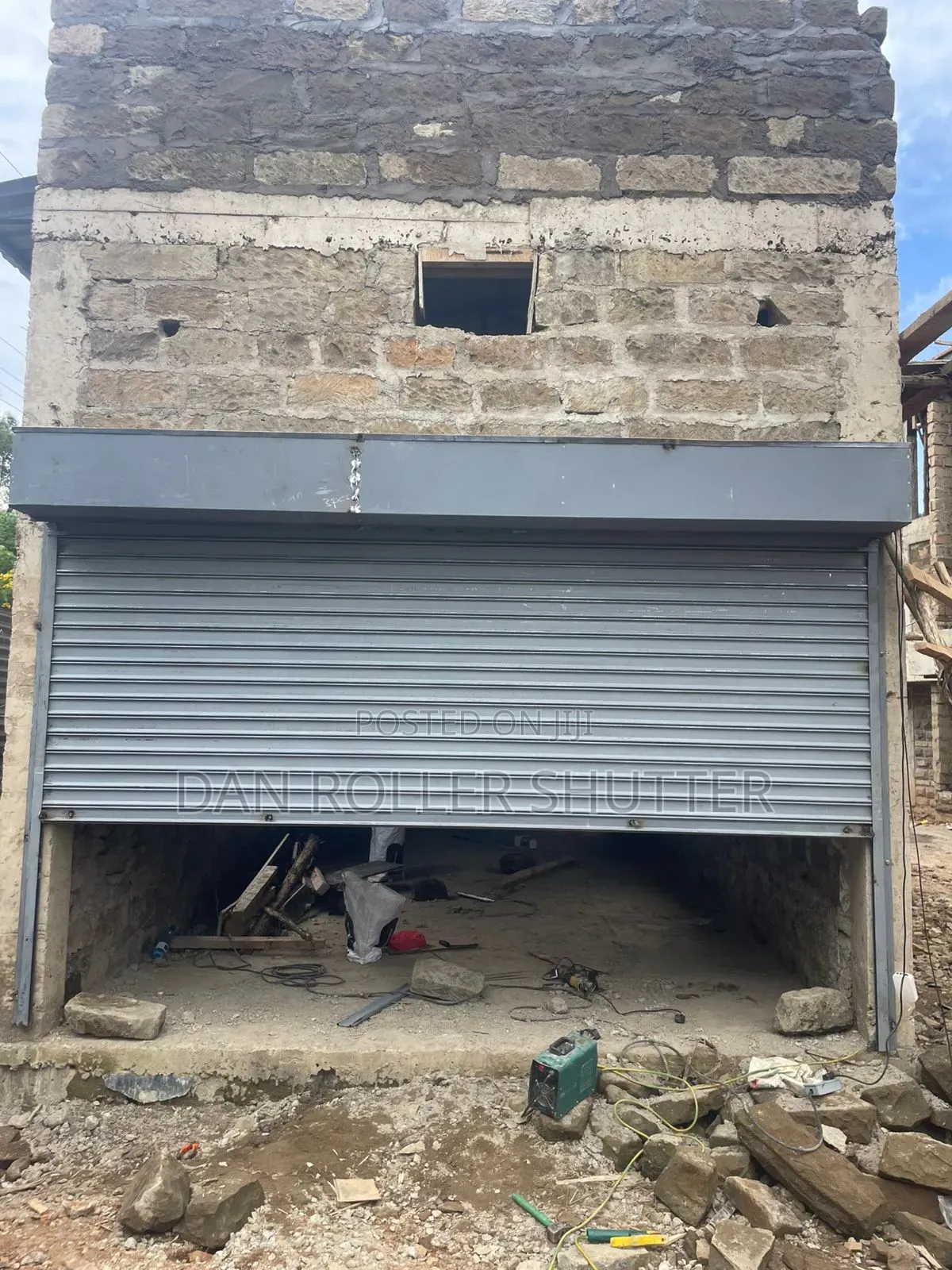 Remote Controlled Roller Shutter Door