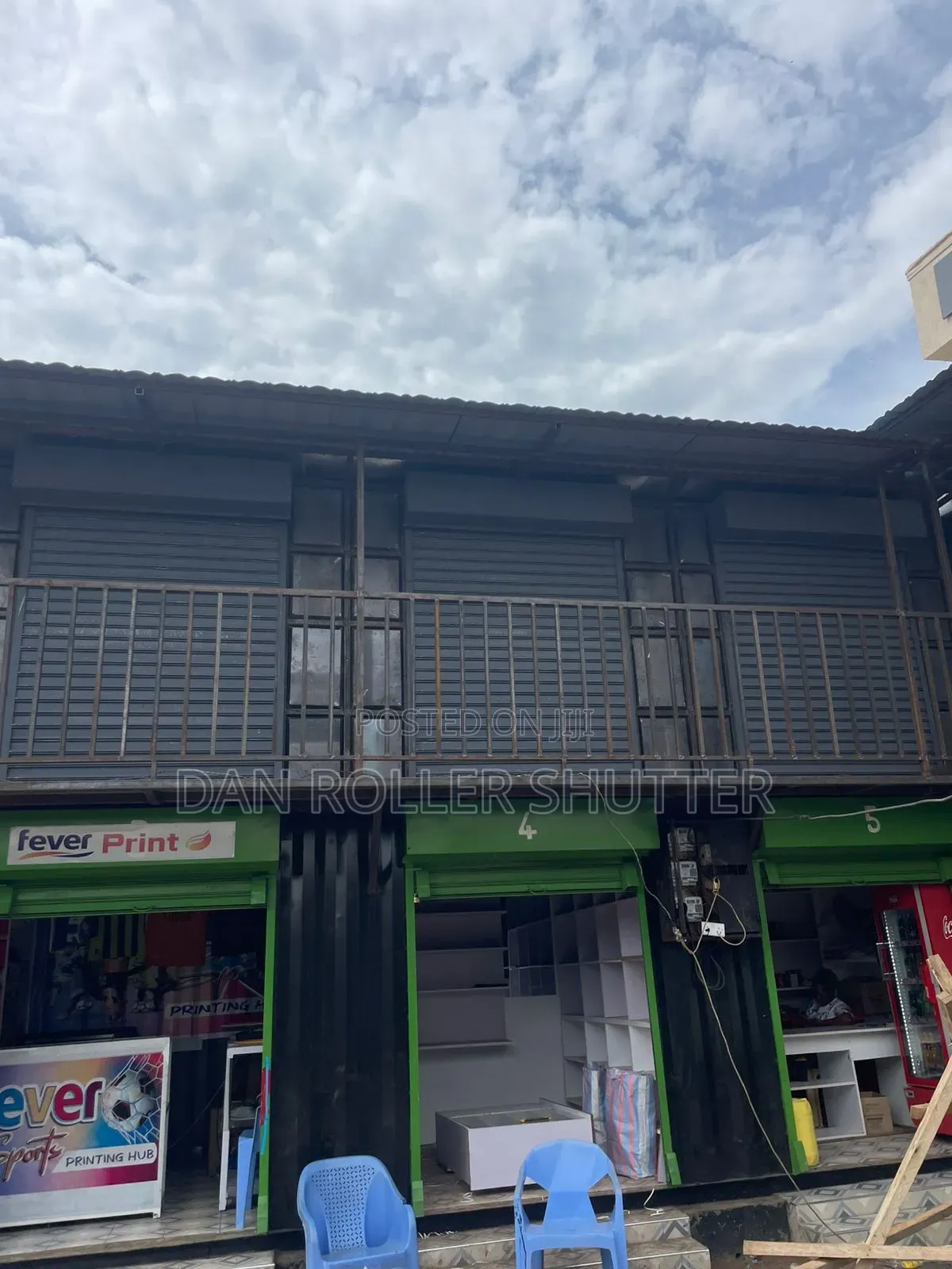 Electric Store Entry Shutter