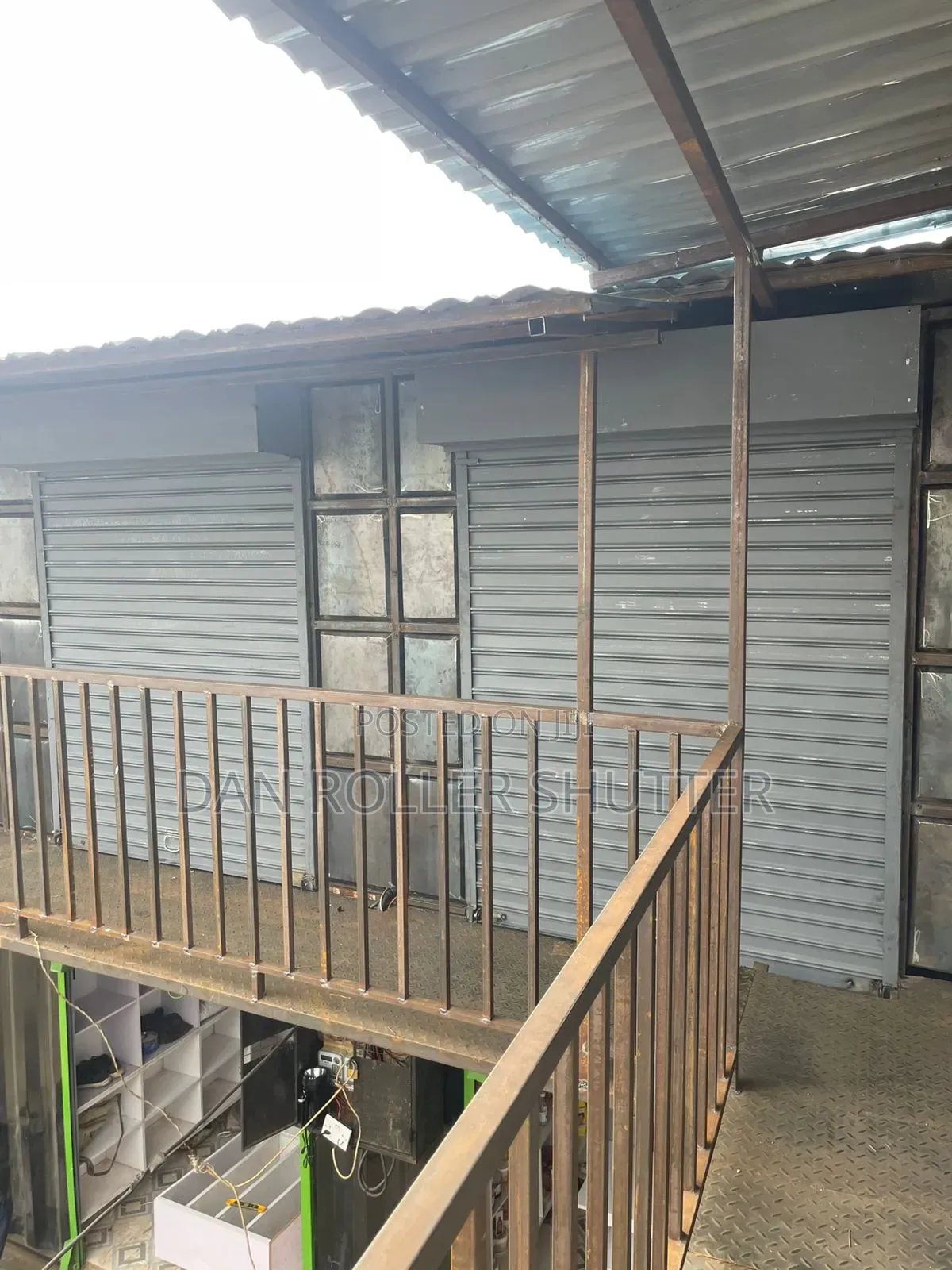 High Security Manual Roller Shutter