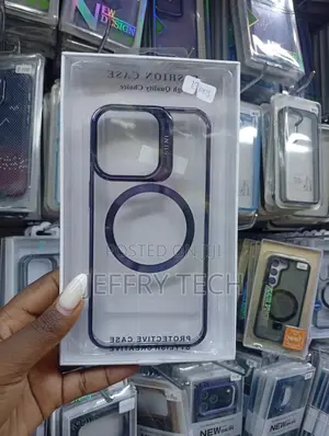 Brand Transparent Magsafe Compatible Case for an iPhone 13 Pro.