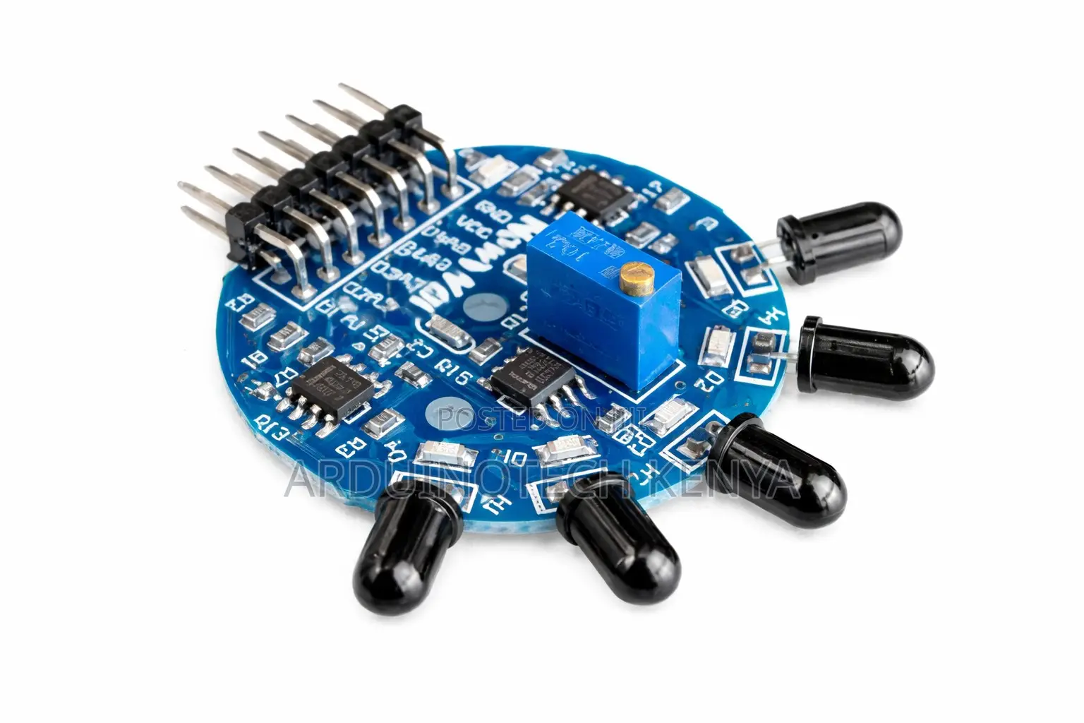 5 Way Flame Sensor Module Digital Analog Output Fire Detection.