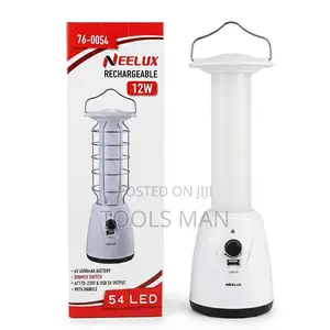 Rechargeable Emergency Lamp-54 Led, 4500mah, Usb.Neelux 12w Lantern