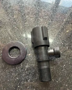 Black Angle Valve ( Single)