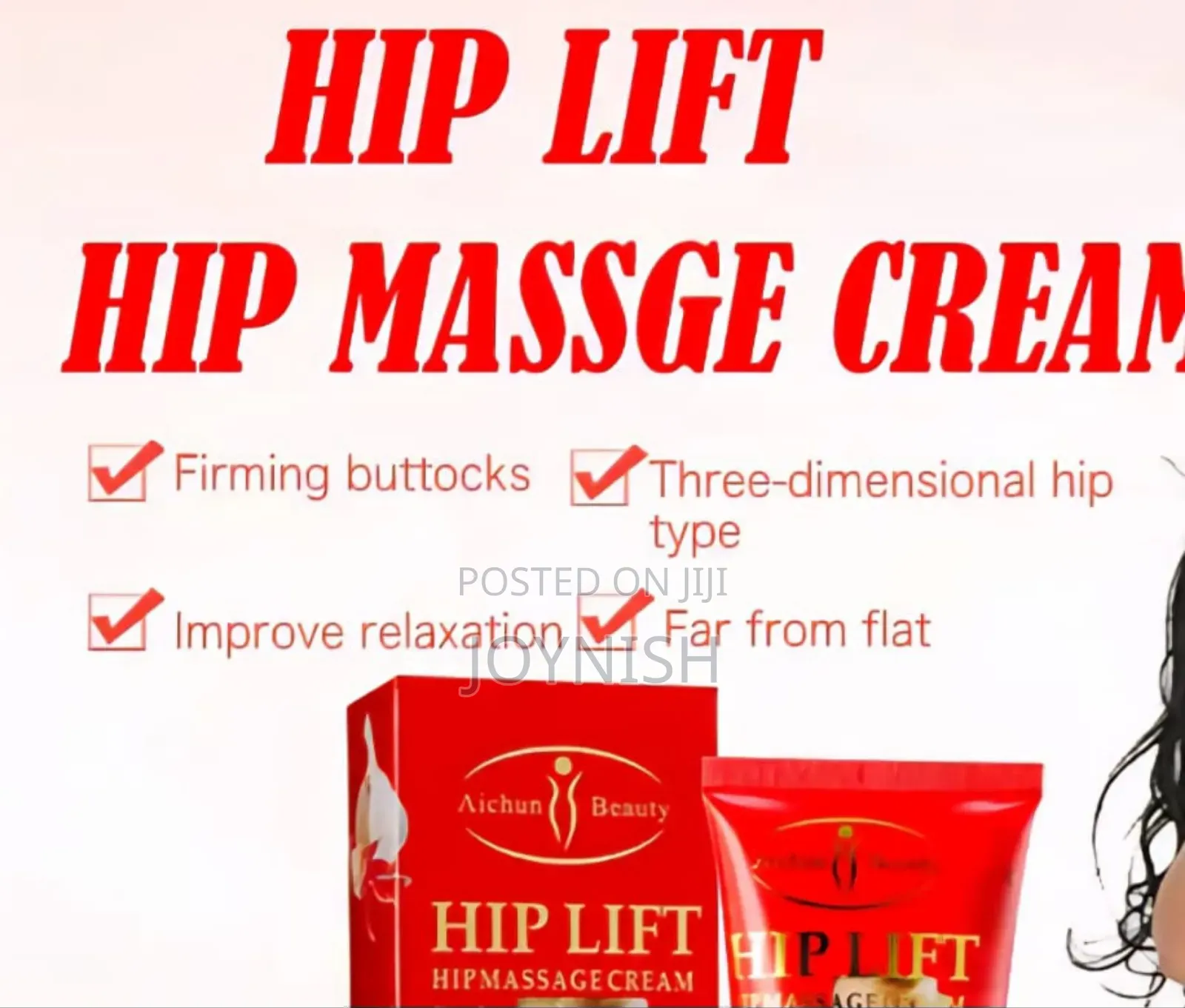 Hip Lift Massage Cream