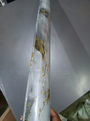 Grey and Gold Blend Marble Contact Papers