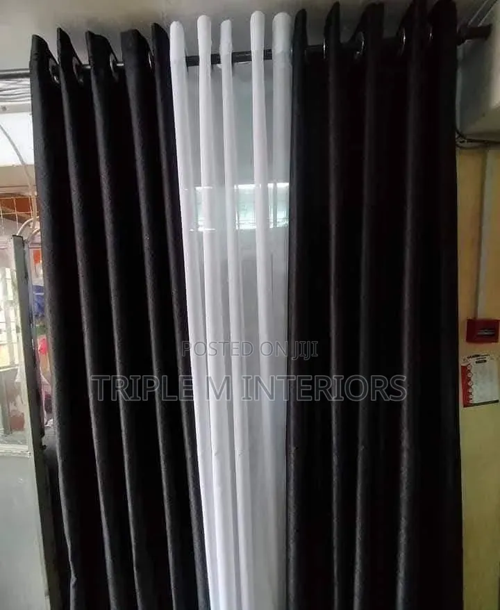 Black Curtains That Speak Style