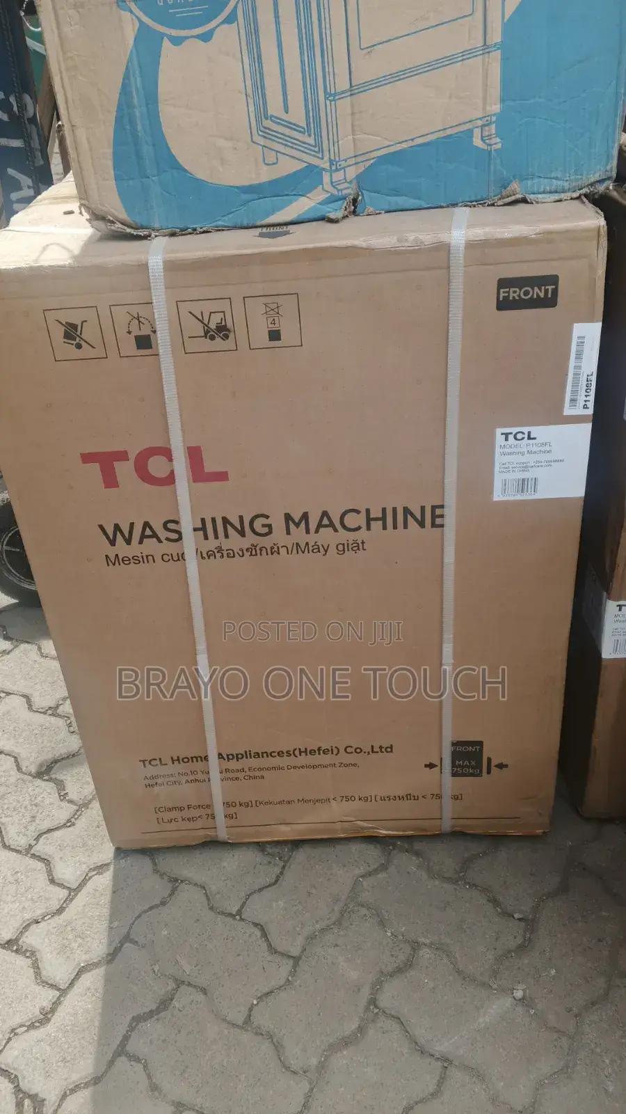 TCL P1108fl 8kg Front Load Washing Machine