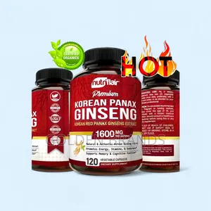 Pure Red Ginseng Extract for Energy, Focus, Vitality Boost