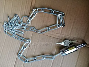 Hardened 1.5m Metal Chain Lock For Home Security Use