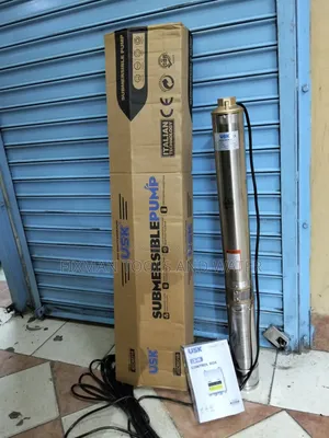 Commercial Usk Submersible Water Pump 1.5 Hp Head 119m 1100 Watts