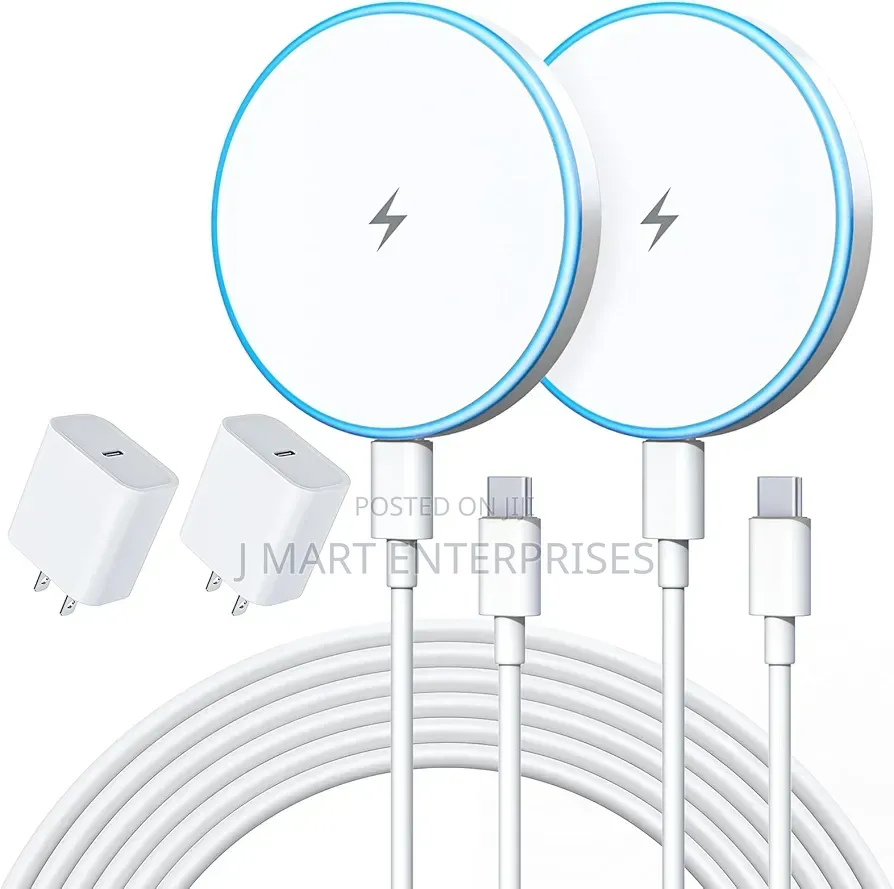 Charging Pad With 2pack Apple Usb C Charging Block for iPhone 17/16/