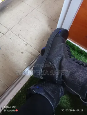 Security Leather Boots