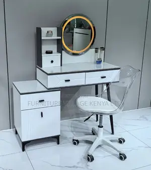 Modern Imported Vanity Make Up Table With Light