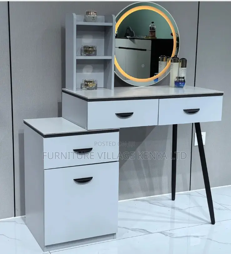 Modern Imported Vanity Make Up Table With Light