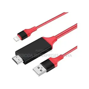 Lightning to Hdmi, iPhone to Hdmi Cable Adapter HDTV Cable for iPhone