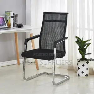 Guest Seats: Mesh Executive Comfortable Back Fabric Office Chairs