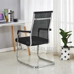 Guest Seats: Mesh Executive Comfortable Back Fabric Office Chairs