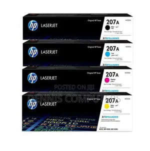 Hp 207a Toners Black and Colour