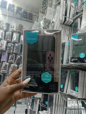 Nillkin Camshield Pro Protection Case for the iPhone 15 Pro Max.