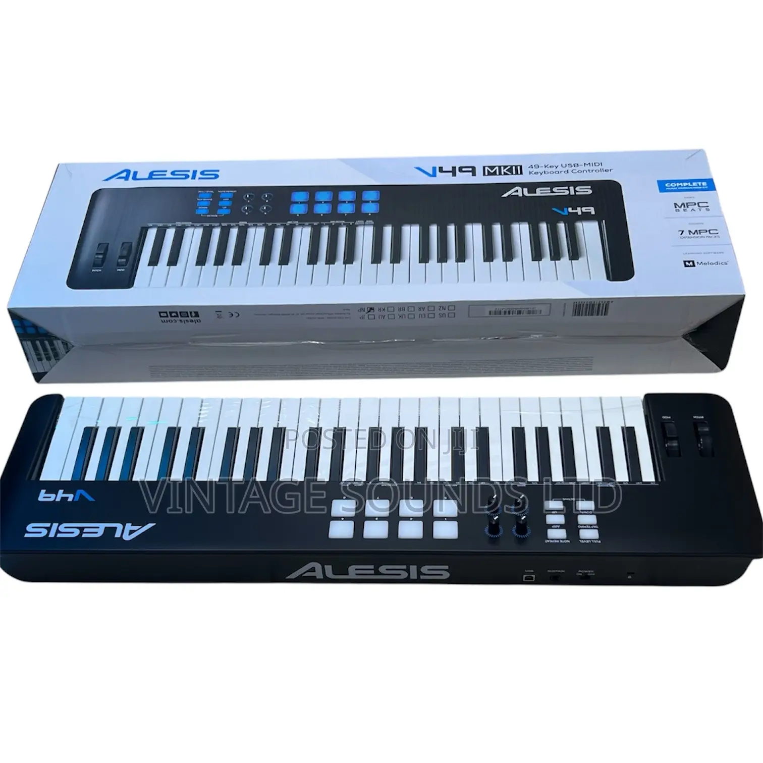 Alesis V49 Mkii | Ultimate Beat-Making Studio Midi Controller