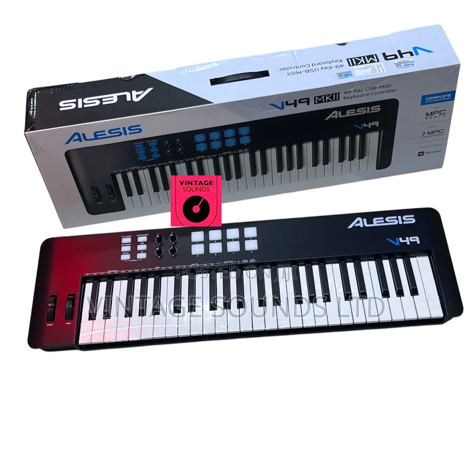 Alesis V49 Mkii | Ultimate Beat-Making Studio Midi Controller