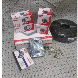 4 Channels Coloured 4 Camera Complete Kit