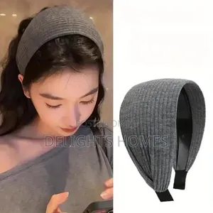 Anti-Slip Ribbed Elastic Hairband-Re