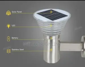 Stainless Steel Solar Led Wall Light