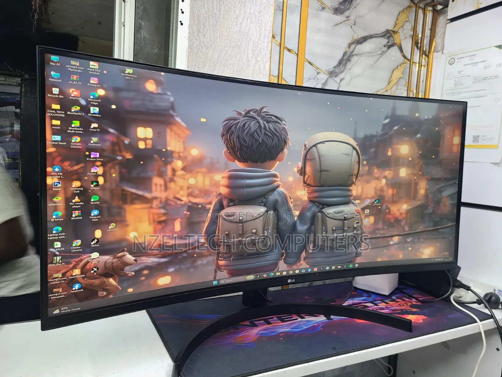 Model: Lg 35wn75c-B
Screen: 35" Curved Ultrawide Va
Resolution: 3440 X