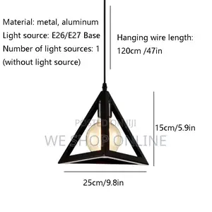 Triangle Pendant Light