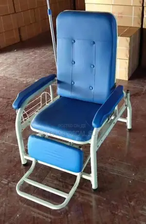 Manual Phlebotomy Chair / Dialysis Chair (Adjustable Backrest)