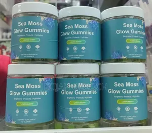 Akasha Superfoods Sea Moss Glow Gummies in Lemon Berry Flavor