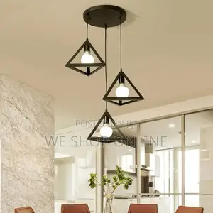 3pcs Triangle Pendant Lights