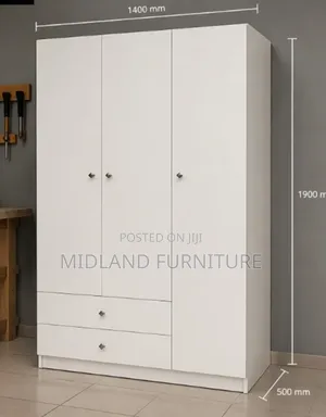 3 Door Wardrobe Cupboard Pay After Delivery