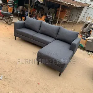 Dark Gray L Shaped Sectional Sofa With Chaise