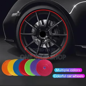 Universal Fit Adhesive Rim Protector Strip in Different Colors 8m Roll