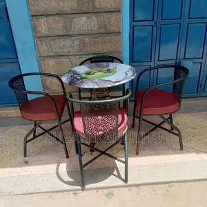 Modern Set of High Density Seats and a Table