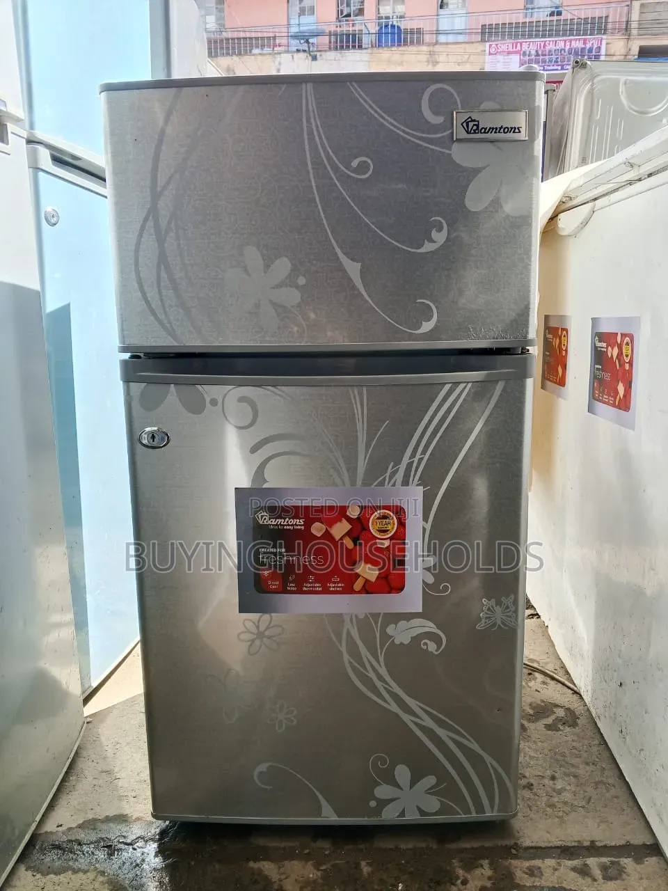 Ramtons 95l Two Door Fridge