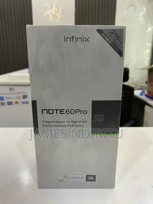 New Infinix Note 60 Pro 256 GB Gray